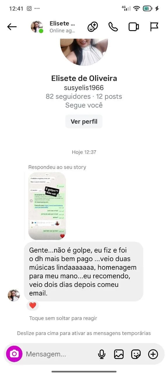 Depoimento de cliente Apollo Song