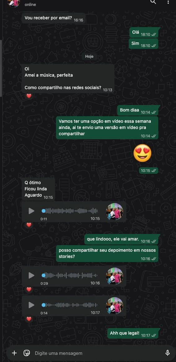 Depoimento de cliente Apollo Song